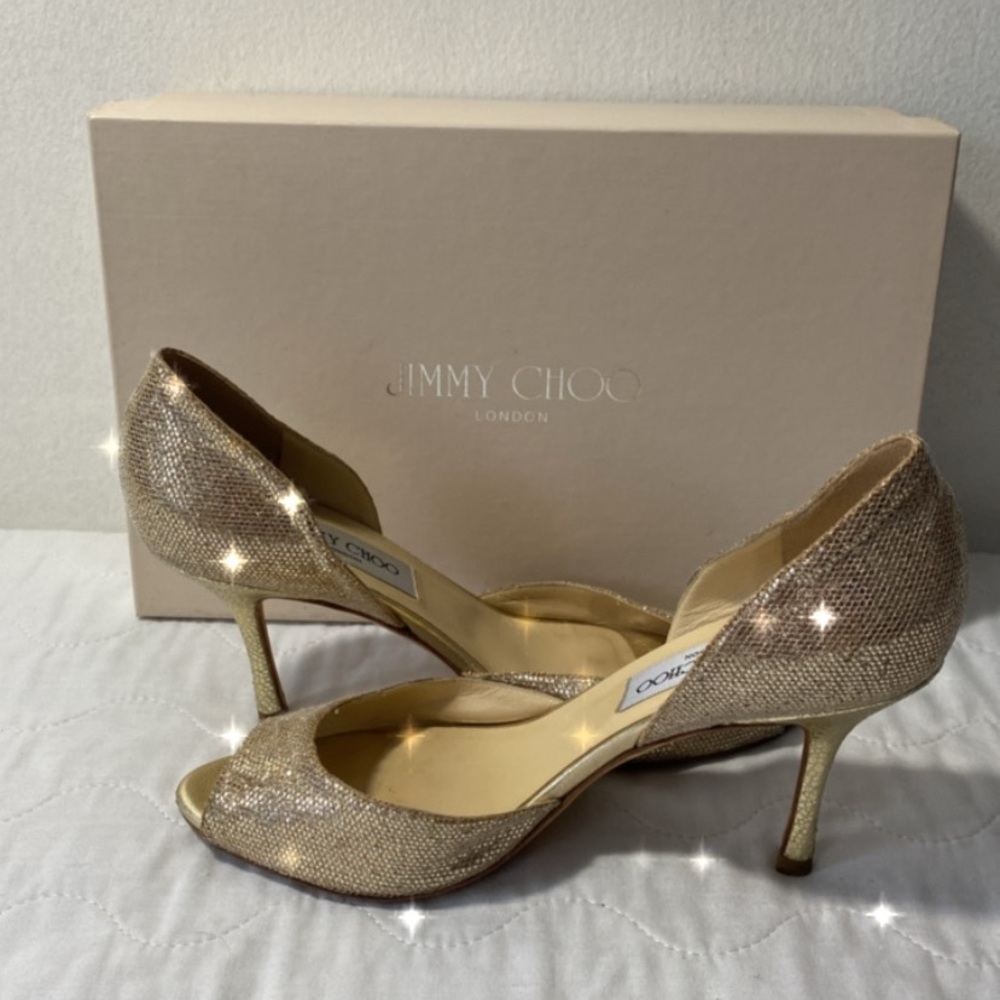 Jimmy Choo sparkly size 36 1/2 heels